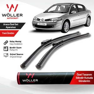 Renault Megane 2 Silecek 2003 2010 Silecek Takımı Araca Özel