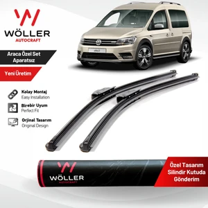 Volkswagen Caddy Silecek 2017 Sonrası Silecek Takımı Araca Özel
