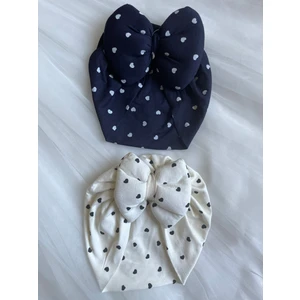 Masal Baby Kids Kız Bebek Saç Bonesi Seti / Yeni Doğan Bebe Hediyelik