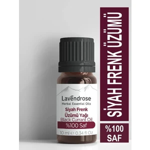 Siyah Frenk Üzümü Çekirdeği Yağı 10 ml %100 Doğal ve Saf