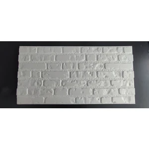 Süs Köşe Dekor Eskitme Tuğla Baskılı Strafor Panel 4 Adet 2 M2