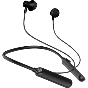 HY-XBK146 Siyah Boyun Askılı Mıknatıslı 140 Saat Çalma Süreli Enc Bluetooth Kulaklık