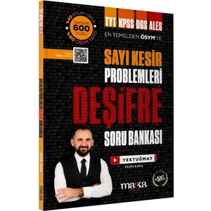 Marka Yayınları 2025 En Temelden ÖSYM`ye Sayı Kesir Problemler Yektugmat Deşifre Soru Bankası