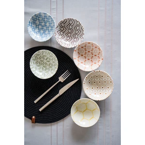 Tamina 6'lı Karma Çerezlik Sosluk Kase Takımı 12CM