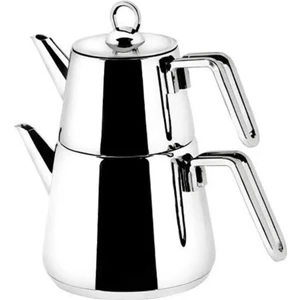 Lilyum Çaydanlık Takımı - Inox - 700 ml + 1,8 Lt