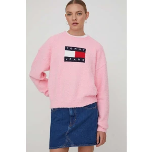 Tommy Hilfiger Tjw Center Flag Sweater Kadın Kazak