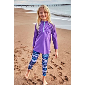 Paraşüt Mor Kız Çocuk Mayo K2405