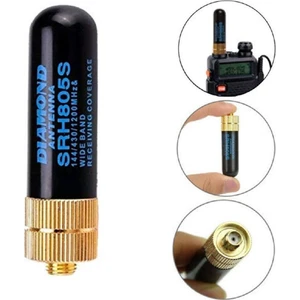 5cm Universal Dual Band Kısa Telsiz Anteni-Dişi Uv-82 Uv-K5 K6 ..