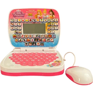 Trust Store Oyuncak Laptop Prenses Bilgisayar Türkçe-Ingilizce 100 Fonksiyonlu Eğitici Oyuncak
