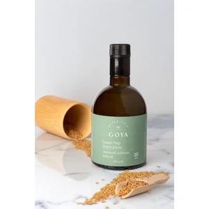 Goya Botanicals Susam Yağı - 500 ml - Soğuk Sıkım - %100 Saf ve Doğal