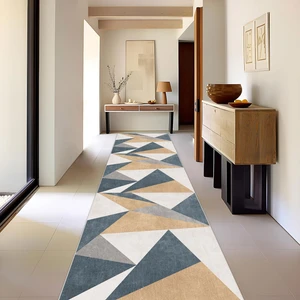 Modern Dijital Baskı Dört Mevsim Yıkanabilir Kaymaz Taban Salon Halısı Mutfak Halısı Yolluk Yvc