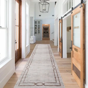 Modern Dijital Baskı Dört Mevsim Yıkanabilir Kaymaz Taban Salon Halısı Mutfak Halısı Yolluk Yvc