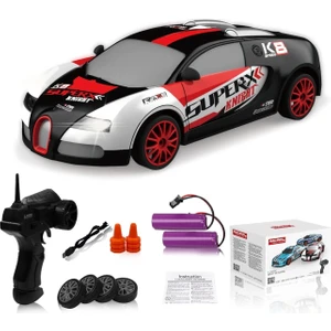 Vardem Uzaktan Kumandalı Full Fonksiyon 2.4g Şarjlı 1:24 Drift Araba