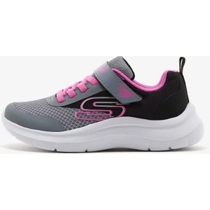 Skech Fast  -  Trending Color Büyük Kız Çocuk Siyah Spor Ayakkabı 303534L Bkgy