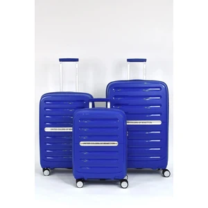 United Colors Of Benetton Benetton 1000 3'lü Set Polipropilen Kırılmaz Valiz  Tekerlekli Valiz