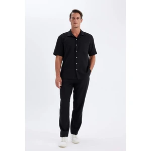 Relax Fit Dar Paça Keten Karışımlı PANTOLON C1140AX24SM