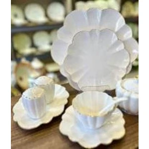 Roy Kıng Daısy 38 Prç Kahvaltı Tk. Sılver