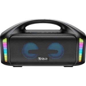 BTS52 Stormbox Blast 90W 30 Saat Oynatma Süresi Ipx7 Su Geçirmez Rgb Taşınabilir Tws Bluetooth Hoparlör Siyah