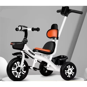 Çocuk Pedalı Itme Üç Tekerlekli Bisiklet 1-2-3-5--6 Yaşında Büyük Bebek Bisikleti (Yurt Dışından)