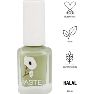Oje 412 Vegan Gluten İçermeyen Özel Formül 11 ml Açık Yeşil Renk