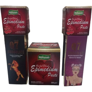 Epimedyum Macun Seti 1AD. 230gr. 2AD. x 42gr. - 2AD. Q7çikolata