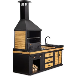 Anka Cool Chef Barbekü 40 x 60 x 202 cm
