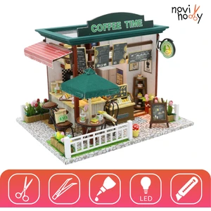 Minyatür Maket Ev Kiti | Maket Ev | Dıy Kendin Yap | LED Işıklı Maket Ev