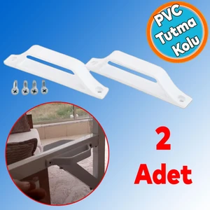 Pencere Kapı Sineklik Kolu Plastik Pimapen Pvc D Tutucu Tutamağı 2 Adet