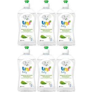 Uni Baby Biberon ve Emzik Temizleyici 500ML (6 Lı Set)