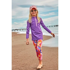 Paraşüt Mor Kız Çocuk Mayo K2408