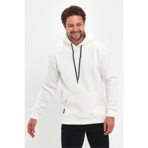Erkek 3 Iplik Kapşonlu Oversize Sweatshirt