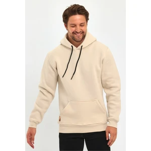 Erkek 3 Iplik Kapşonlu Oversize Sweatshirt