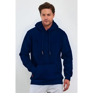 Erkek 3 Iplik Kapşonlu Oversize Sweatshirt