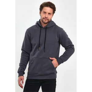 Erkek 3 Iplik Kapşonlu Oversize Sweatshirt