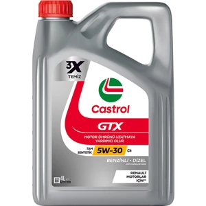 GTX 5W-30 C4 4 Litre Motor Yağı (Üretim Yılı: 2023)