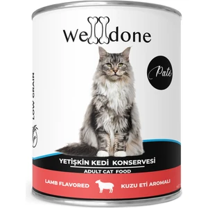 Kuzu Etli Pate Yetişkin Kedi Konservesi 400 Gr
