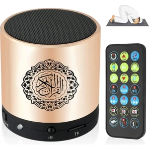 Müslüman Hoparlör, Akıllı Kur'an Çeviri Küçük Taşınabilir Uzaktan Kumanda Bluetooth Mp3 Fm If Oyuncu Ramazan Hac Hediyeler (Yurt Dışından)
