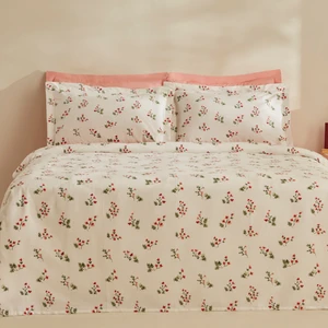 Karaca Home Silvie Pamuk Çift Kişilik Pike Takımı Kırmızı Pp