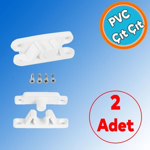 Pencere Kapı Sineklik Kapama Çıt Çıt Pimapen Pvc Plastik Pratik Tutucu Aparat 2 Adet