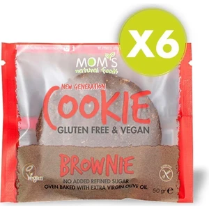 Mom's Natural Foods 6'lı Glutensiz BROWNIE Cookie