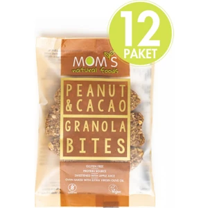 Mom's Natural Foods 12'li Glutensiz YER FISTIĞI & KAKAO Granola BITE