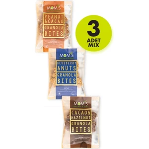 Mom's Natural Foods 3'lü Mix Gluten Free Granola BITES