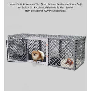 Leganest 60 x 180 cm Yükseklik 60 cm Çit Kafes