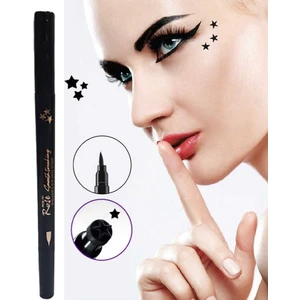 2ADET Yıldız ve Kalp Baskılı Eyeliner
