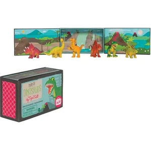 Tiger Tribe Sahneli Hayvan Figürleri - Dinosaurs