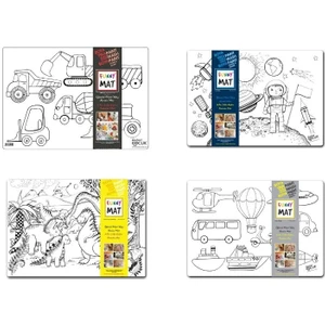 Akademi Çocuk 4 Lü Set 1 (Dinozorlar Çağı ,uzay , Iş Makineleri  Taşıtlar)