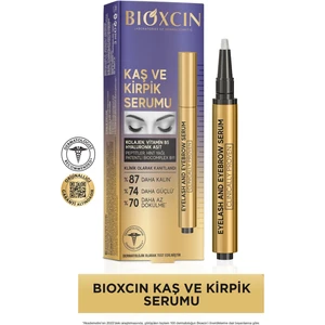 Kaş Kirpik Serumu - Kolajen,hyaluronikasit,hintyağı,keratin PEPTIDLERI,B5,BIOCOMPLEX,B11