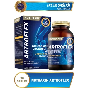 Artroflex 90 Adet Tablet - (Glukozamin-Msm-Kondroitin-Bromelain-Şeytan Pençesi)