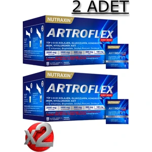 2 Adet Artroflex Easy Move 30 Adet Saşe-(Glukozamin,msm,kondroitin,bromelain, Kolajen, Bamya Çiçeği)