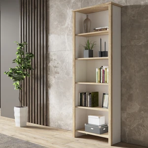 Sakura Ahşap Sakura Lilium 5 Raflı Kitaplık